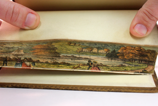Illustration for article titled Fore-Edge Paintings: The Secret Works of Art Hidden Inside Book Pages